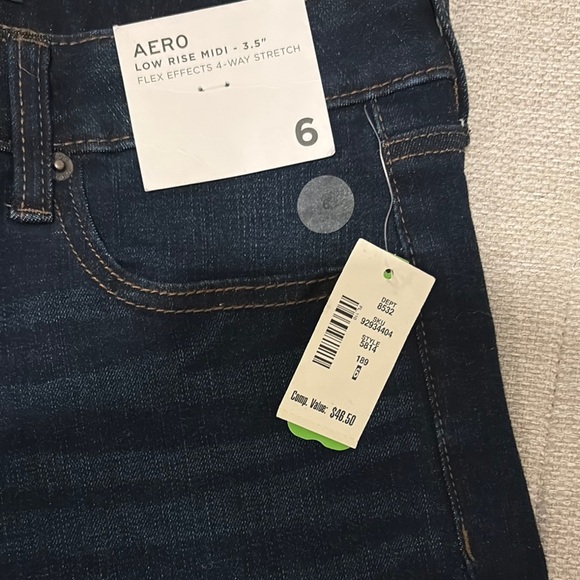 Aeropostale Women's Indigo Jean Shorts - Picture 8 of 9